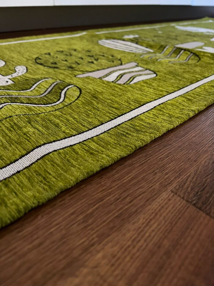 Tappeto cactus verde - immagine 2