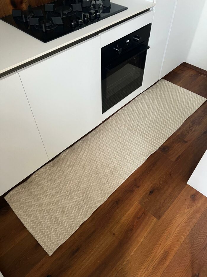 Passatoia intreccio beige