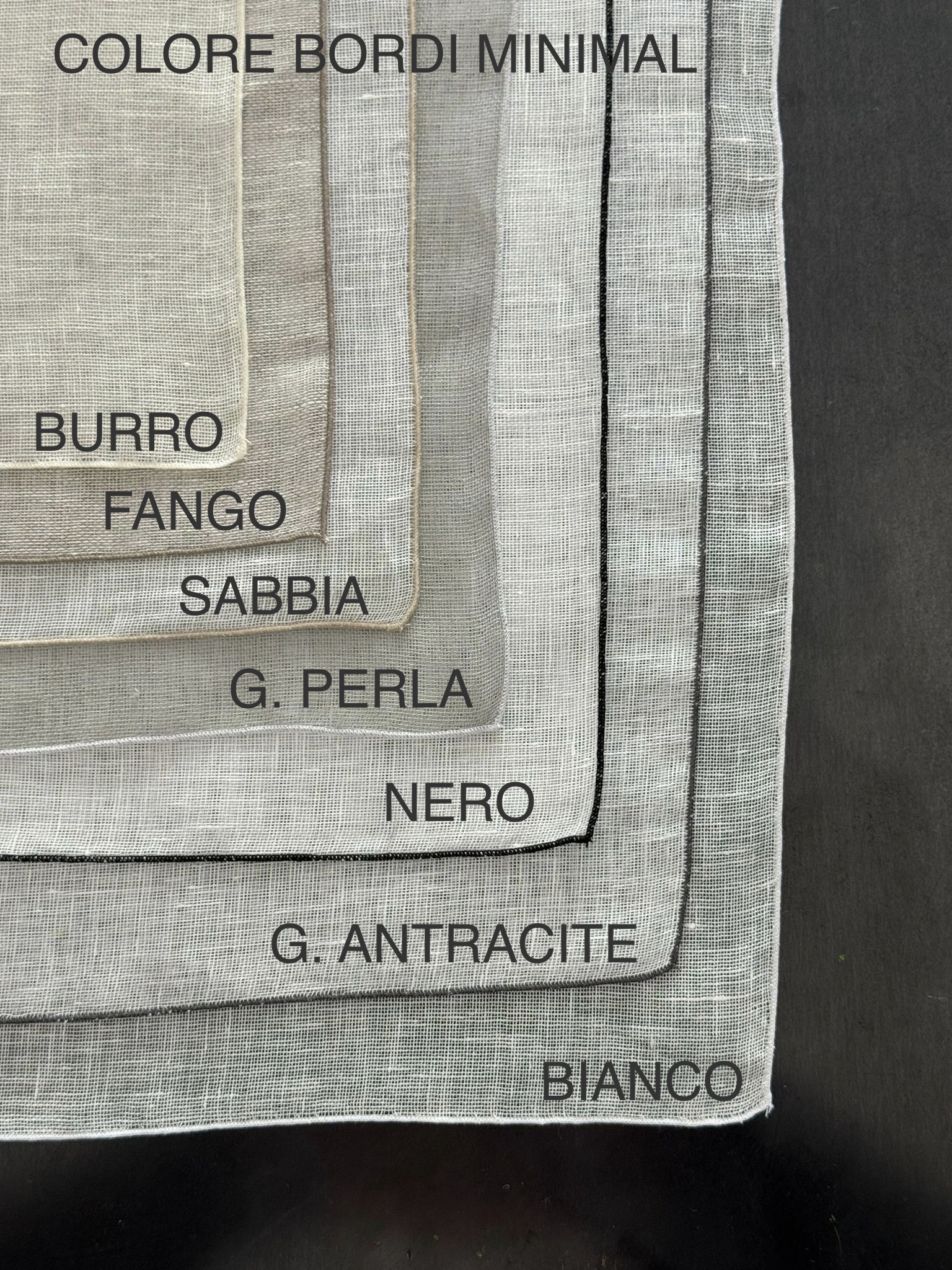 Tendaggio minimal - 100% lino - immagine 23