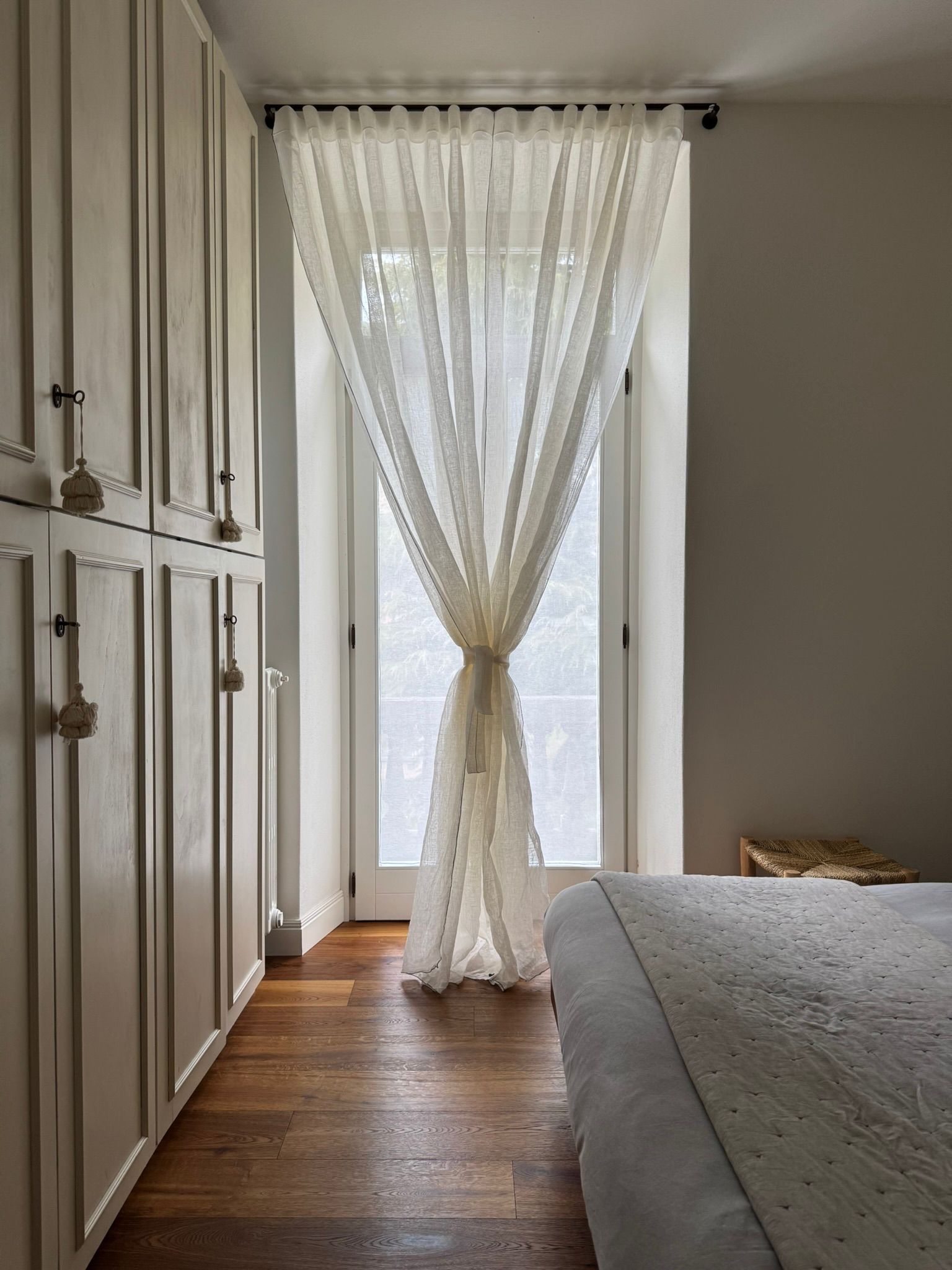 Tendaggio minimal - 100% lino - immagine 11