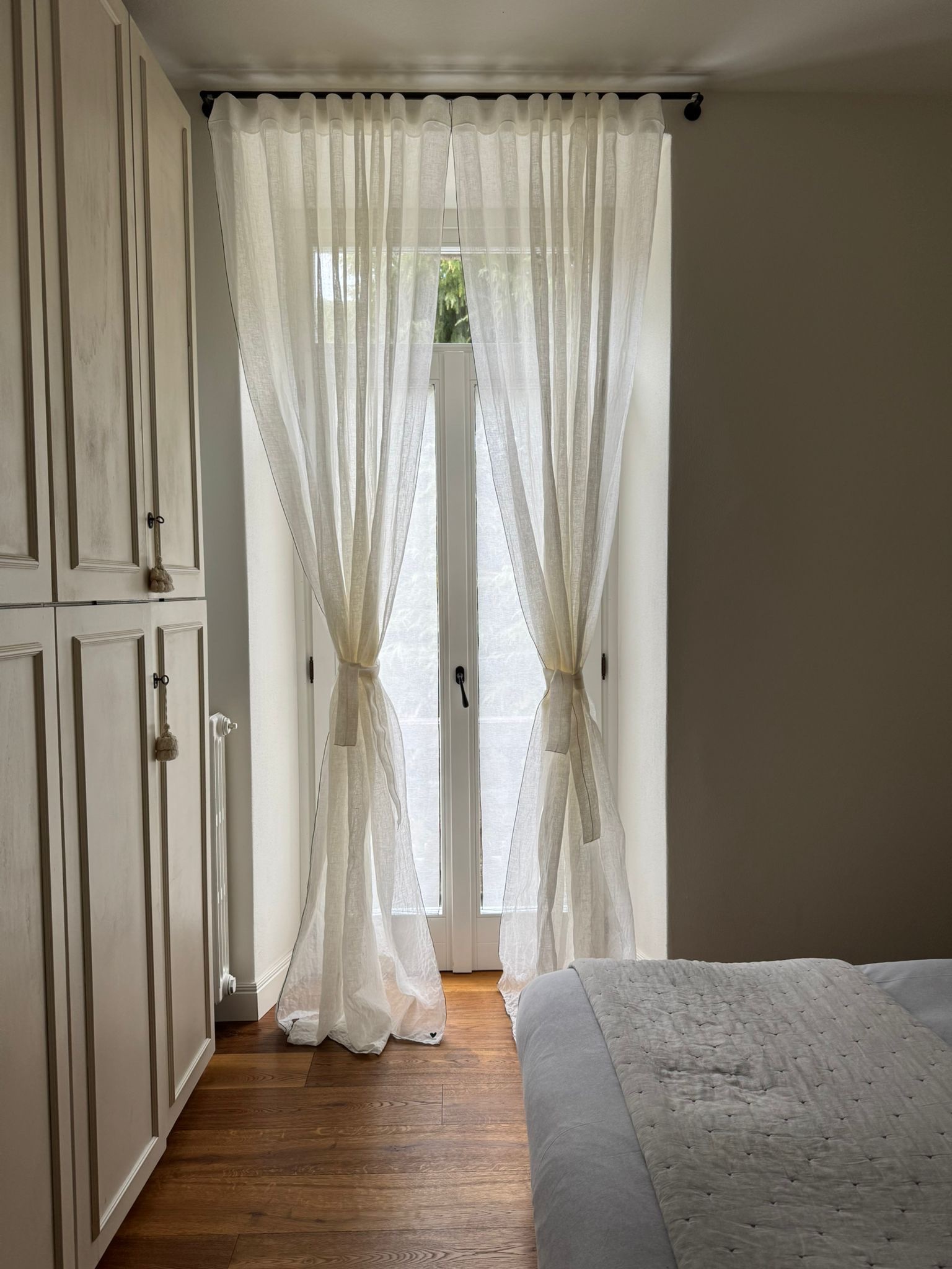 Tendaggio minimal - 100% lino - immagine 10